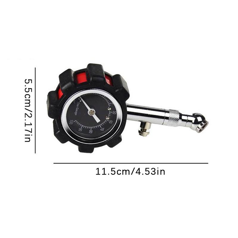 High Accuracy Tire Pressure Gauge 100 Psi For Accurate Car Air Pressure Tyre Gauge For Car Truck And Motorcycle