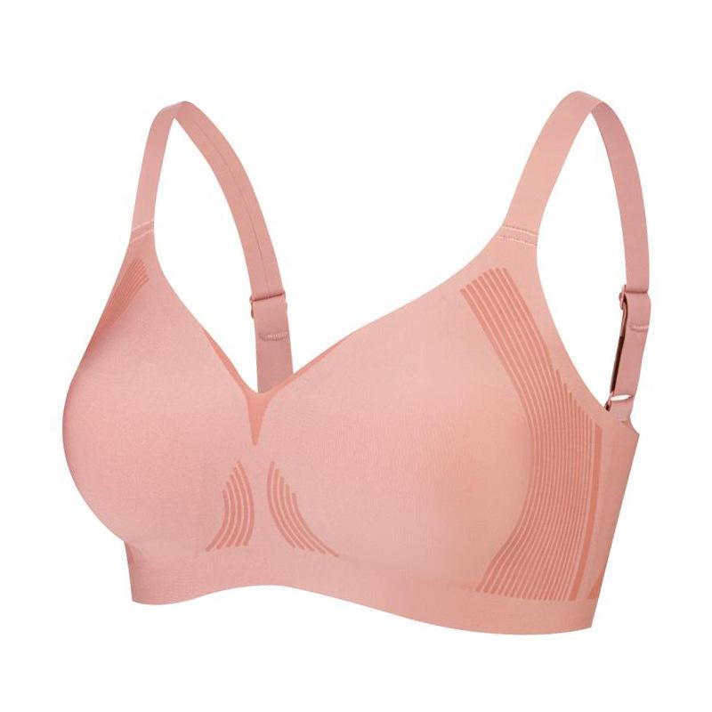 Summer Non-marking Lingerie Thin Section Brassiere Without Steel Ring Bra Back Corset