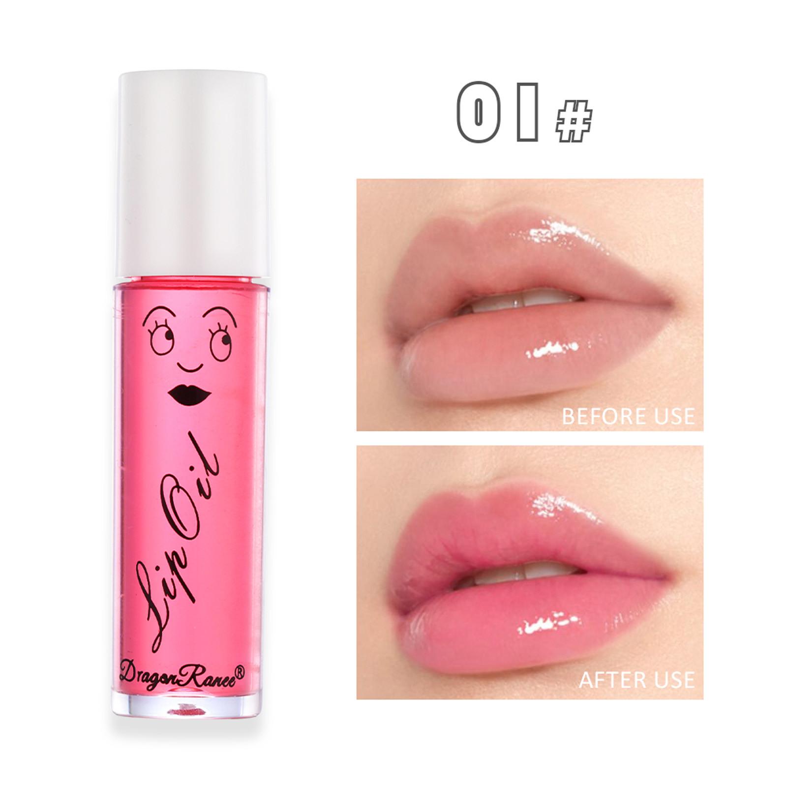 

Water Gloss Lip Glaze Glass Transparent Lip Gloss Moisturizing and Plumping
