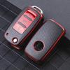 TPU Leather Car Key Cover Case for Volkswagen VW Polo Tiguan Passat B5 B6 B7 Golf EOS Scirocco Jetta MK6 Accessories