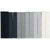 Dry Pastel Chalks - Mungyo - MP-12GP - Shades of Gray - Box of 12 - Square Section 1 Cm