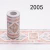 10Meters Waterproof Bathroom Waist Lines Wallpaper Self Adhesive Skirting Decorative Baseboard Corridor Floor Border Sticker