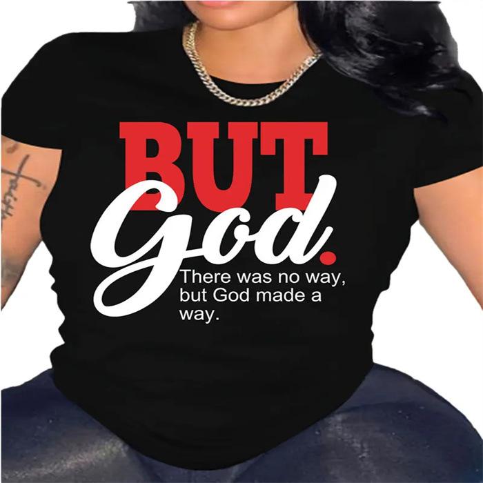 Summer Round Neck Printed Top Fashionable Casual Cute Short Sleeved Women's Pure Cotton T-shirts
