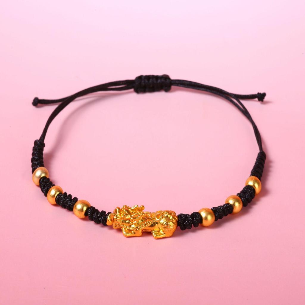 2026 Year of the Horse Bracelet: Handmade Red Rope Woven Jewelry - New Year Gift