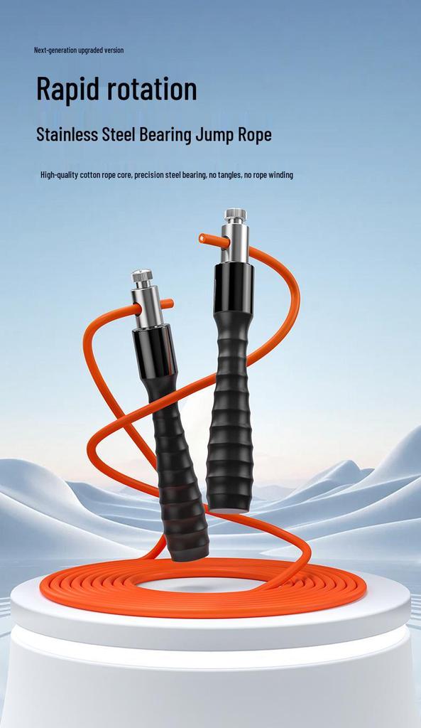 Durable Steel Bearing Speed Jump Rope for School Students & Professional Training