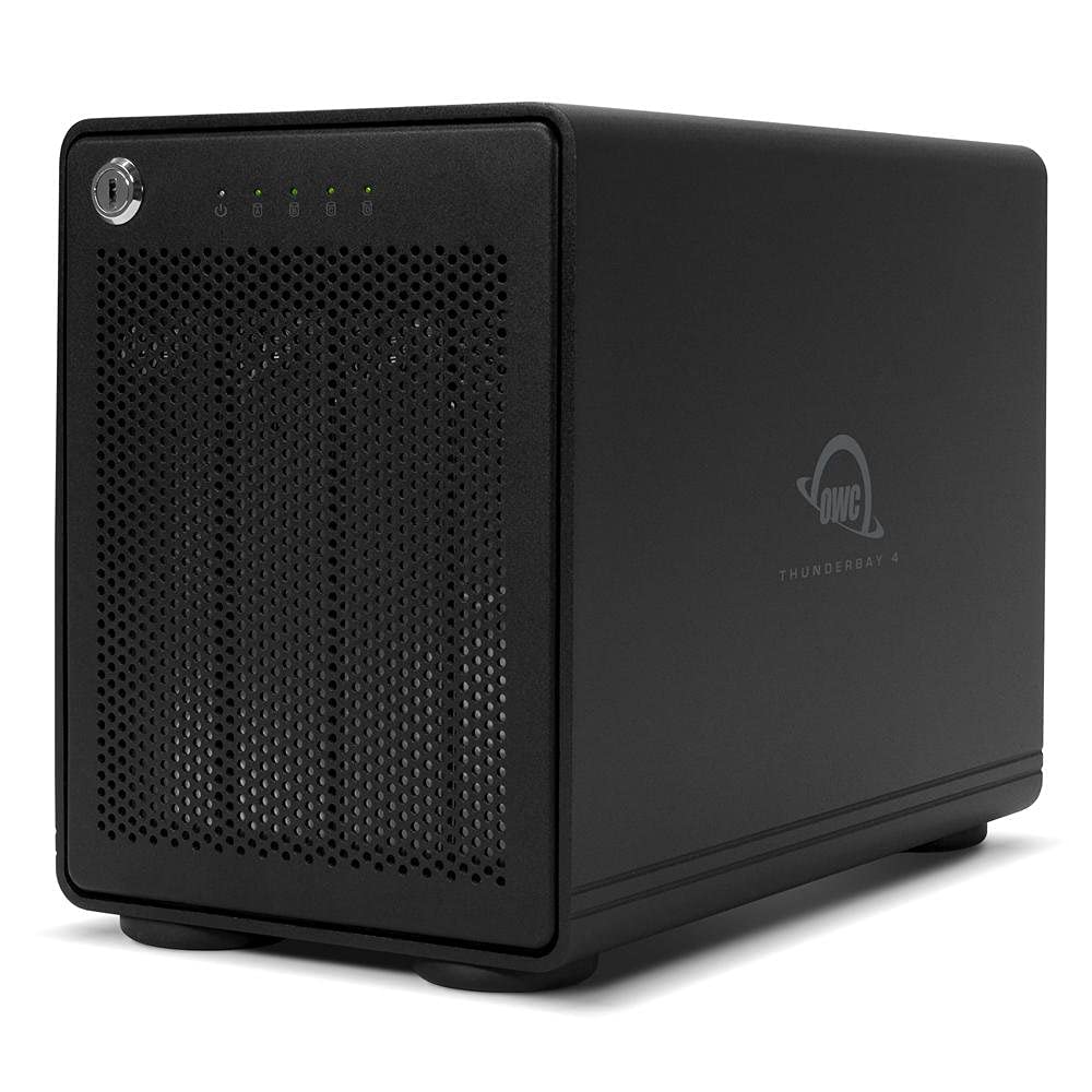 OWC ThunderBay 4 Thunderbolt 3 4-Bay External Hard Drive Case (Includes Amulet Original Manual)