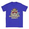 Donut Princess Cat Meme TShirt Summer  Harajuku TShirts Man Cotton O Neck Oversized Tees Short Sleeves Street Style Tshirt