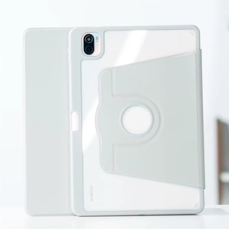 Flip Leather Case for XiaoMi MiPad 5 6 Mi Pad 5 6 Pro 11 with Pen Slot 360° Rotation for RedMi Pad 10.61''2022 Sleep/Wake Stand Shockproof Cover