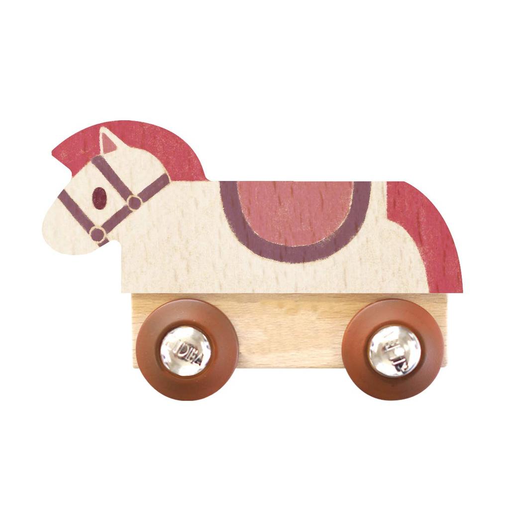 Disney KIDEA VEHICLE Rapunzel Disney Kidia Tsumiki Wooden Toy Educational Toy Children Boys Girls Present Princess Car Toy Rail TYKD00507
