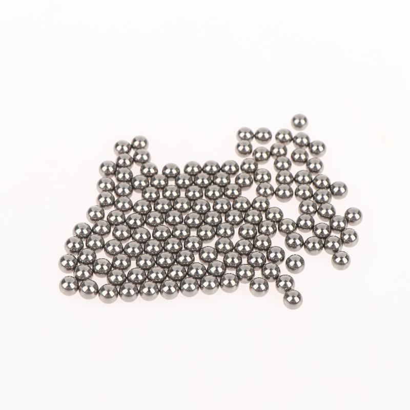 Mixed 3/4/5/6mm 100Pcs Stainless Steel Bearing Balls High Accuracy Wear Resistant for Bike Bearing Replacement DIY Craft Projects