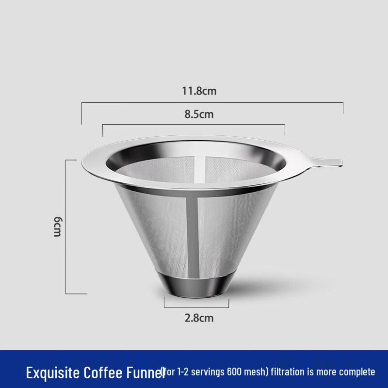 Biaoxing Reusable Pour Over Coffee Filter Set