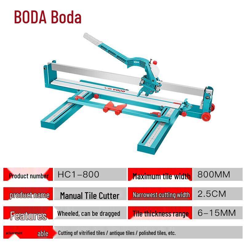 Boda High Precision Manual Tile Cutter
