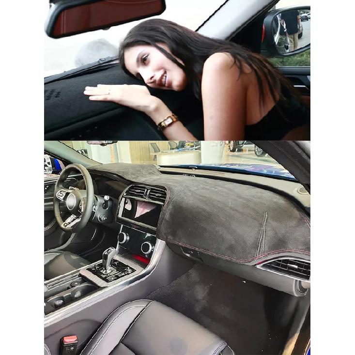 For Jaguar XEL X760 2015- Dashmat Dashboard Cover Trument Panel Sunscreen Ulation Protective Pad Anti-Dirt Ornaments