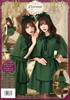 Clearstone Halloween Cosplay Western-Style Maid Mini Dress, Women's, Size M, Green