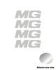 4pcs Car body h Sticker For MG ZS HS GT HECTOR MG3 MG5 MG6 MG7 Auto Accessories