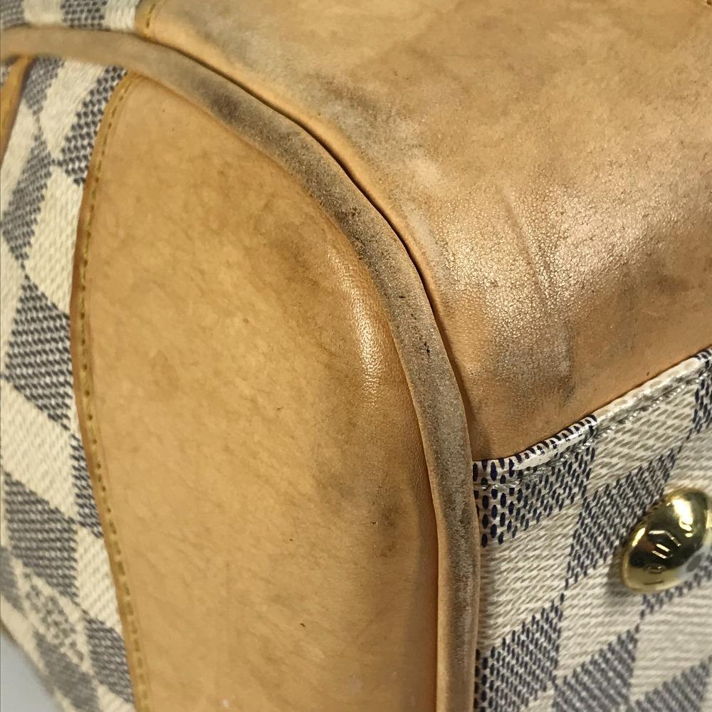 Louis Vuitton N52001 Damier Azur Berkeley PM Hand Bag Damier Azur Canvas White