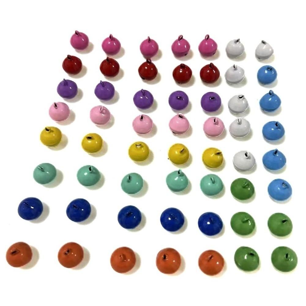 10pcs Candy Color Large Bell Beads 14mm Christmas Tree Ornaments Pet Bells  Charms Accessories