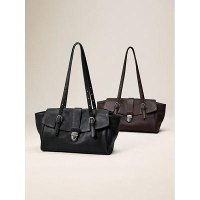 High Quality Handbag Briefcase Ladies Genuine Leather Retro Large Capacity Commuter Head Layer Cowhide Bags Soft Breathable Soft