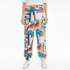 Puma Bedruckte Kordelzug-Bündchen-Freizeitsporthose Damenhose Mehrfarbig 531344-02