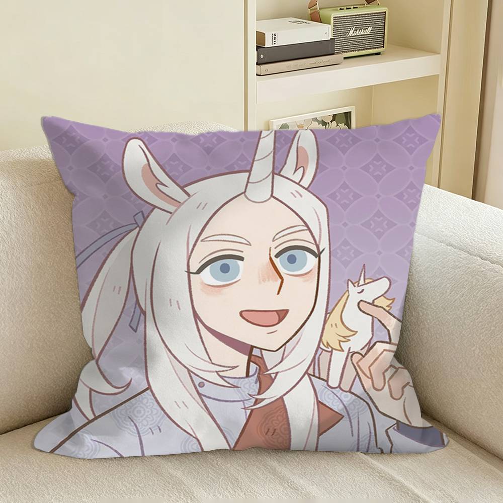 Manga All SSaints SStreet Square Sofa Pillow Cover Solid Color Living Room Home Decor Cushion Case