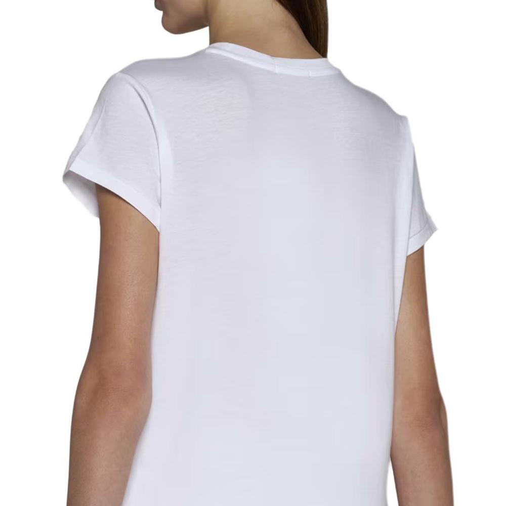 Polo Ralph Lauren T-Shirt SS23 Round Neck Pullover Solid Color Short Sleeve Women Tops White 313827451-001