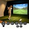 Handheld Golf Ball Drawing Guide Tool for Alignment Practice, Interchangeable Pattern Inserts with Letter Symbol and Guide Mark Styles