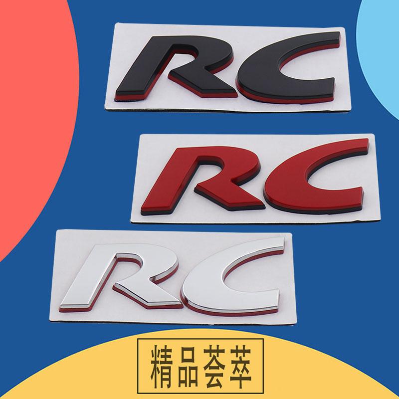 3D Car Styling RC Logo for 308 306 106 206 205 208 307 3008 207 508 2008 5008 Car Hood Fender Trunk Rear Bonnet Nameplate Decal Emblem Badge Sticker