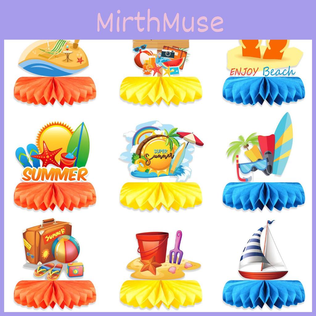 Summer Honeycomb Hawaiian Accessories For Party Venue And Decorations Event