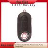 Cover per chiave auto con 3 pulsanti TPU per Fiat Ducato 500 500L Panda Grande Punto Lancia Musa Auto Shell Fob Accessori