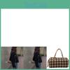 Versatile Small Brown Checkered Chain Bag Ideal For Everyday Fashion And Use