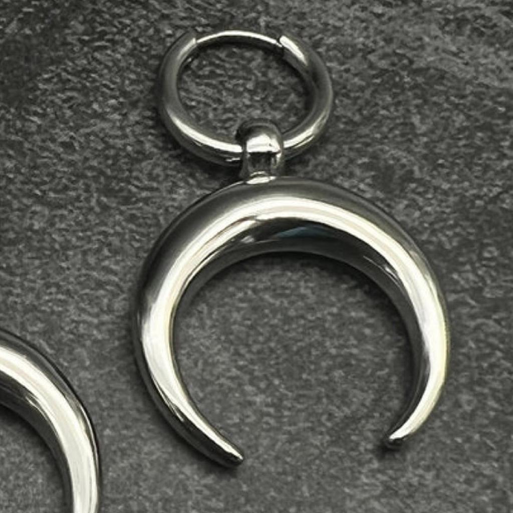 Vintage Minimalist Metal C Shape Earings for Women Fashion Punk Rock Ear Jewelry