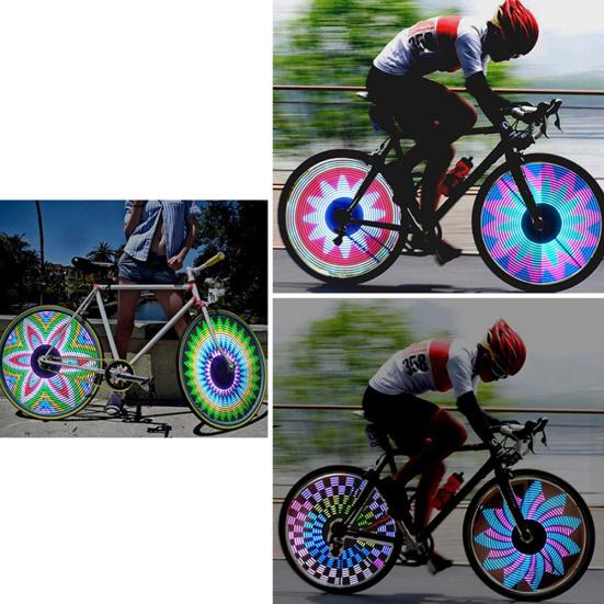Wodoodporna 16 LED rowerowa opona rowerowa Koło szprychowe Auto Sensor Lampa rowerowa