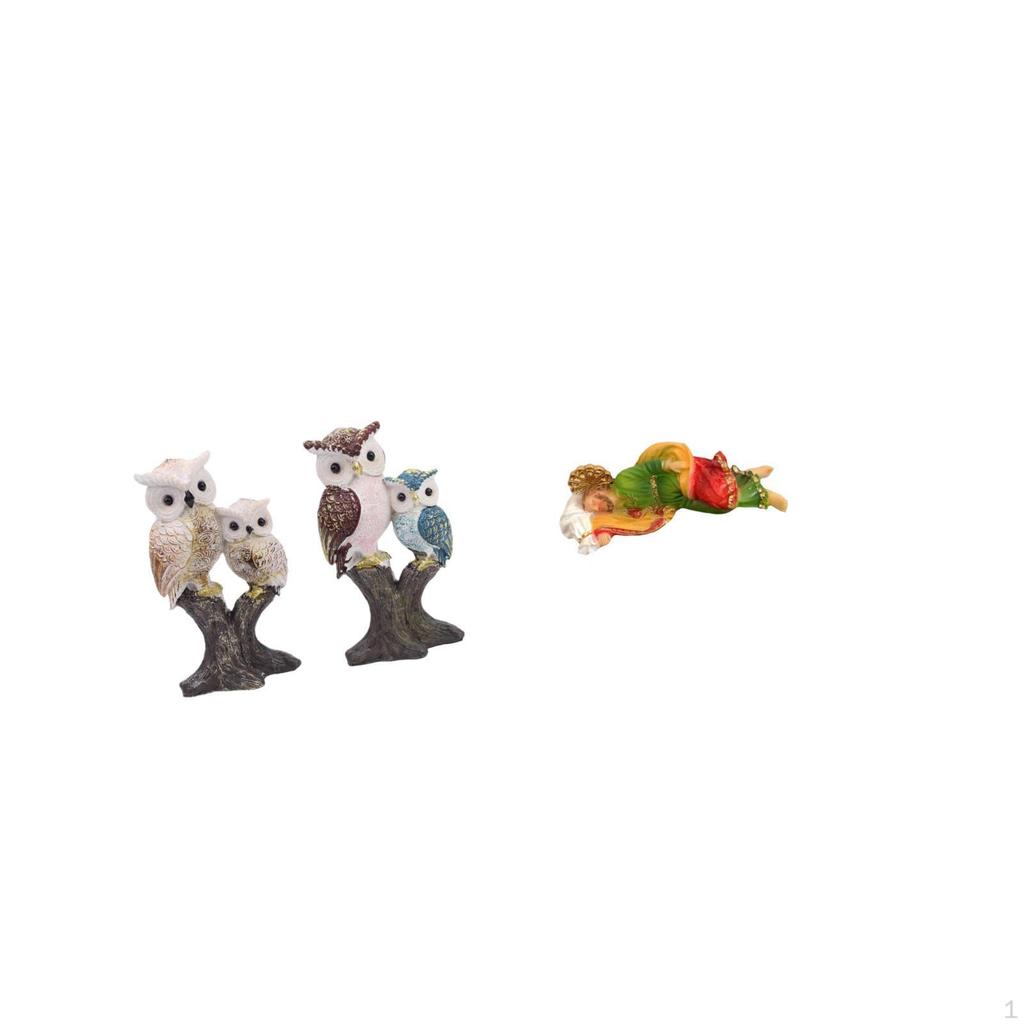 Joseph Statue Figurine Realistic Animal Sculpture Decorative Desk Display Sleeping