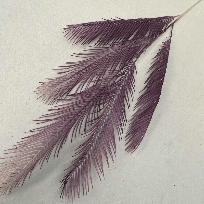 

Texture Fern Foliage For Indoor Decoration Wedding Photography Gift Props фиолетовый