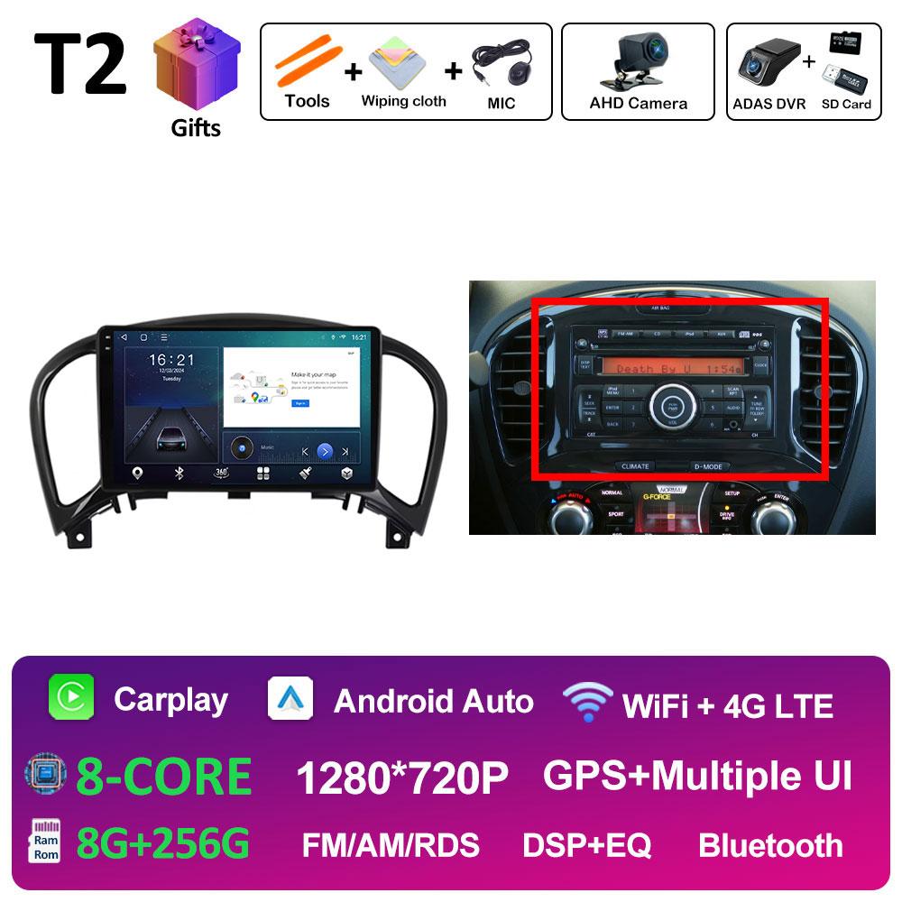 For Nissan Juke YF15 2010 2011 2012 2013 2014 Car Radio Multimedia Video Player Cooling Fan DSP Stereo GPS Navigation Autoradio