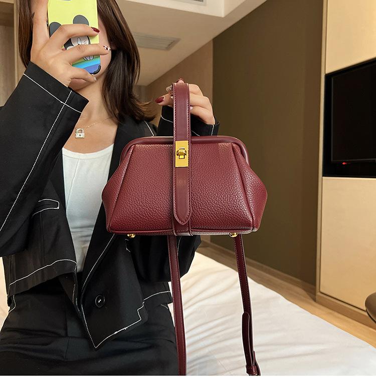 Tasche Damentasche 2022 modische neue Krokodilmuster Clip Handtasche modische vielseitige Schulter Umhängetasche