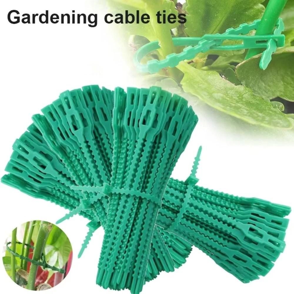 Flexible Plant Cable Ties Plastic Plant Support Clips Reusable Garden Ties  Outdoor Scenarios
