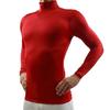 SSK Baseball Fitted High Long General Use Size Undershirt, Neck, Sleeve, (Red (20), O)