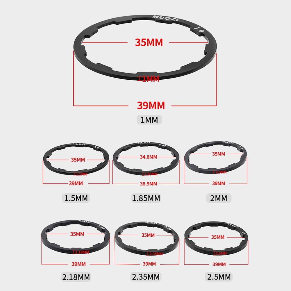 Cassette Gasket Bicycle Hub Bicycle Parts Black/Red