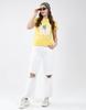 Monte Carlo Women's Round Neck Half Sleeve Top