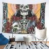 Santa Muerte Spanish Tapestry Decoration Art Aesthetic Tapestries for Living Room Bedroom Home Wall Cloth Wall Hanging