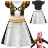 K-Pop Demon Hunters Dress Rumi Zoey Mira Cosplay Costume Girls Casual Flying Sleeve Dresses Halloween Xmas Party