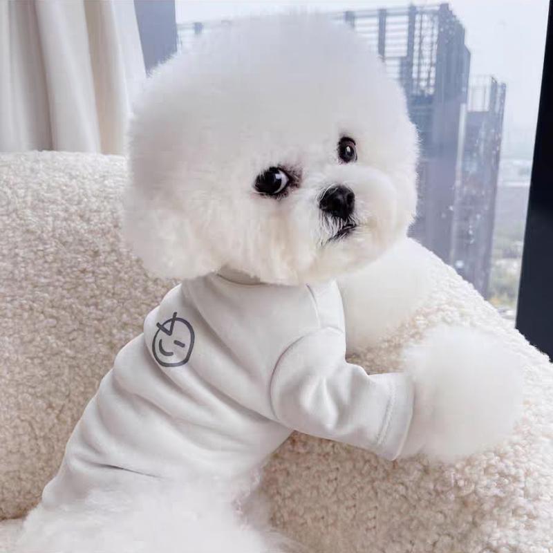 Solide Haustier Fleece Hund Hoodies Hohe Kragen Hund Kleidung Herbst Winter Welpen Warme Kleidung Plüsch Hund Unterhemd Chihuahua Katze Shirts