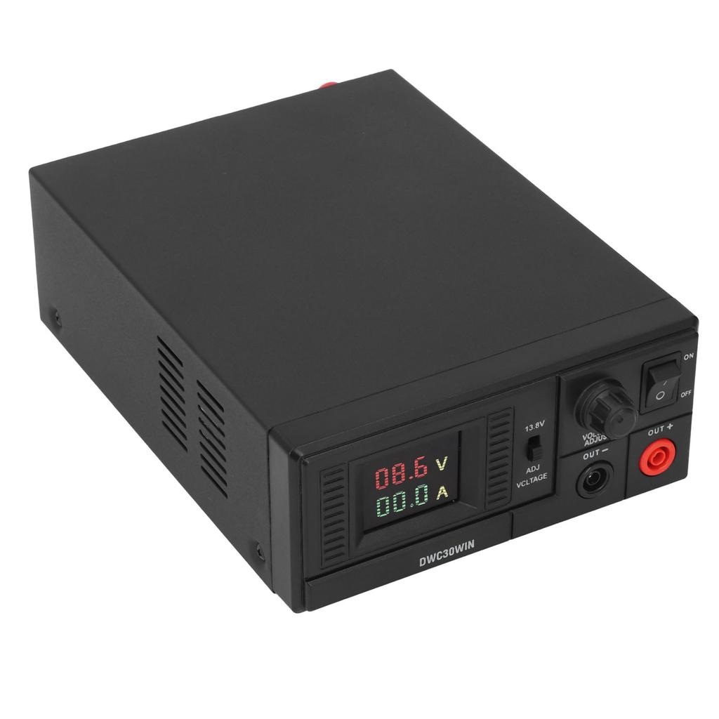 AC til DC-omformer strømforsyning 30A 13,8V utgang justerbar 7,5V?15,8 V fargedigitalskjerm for