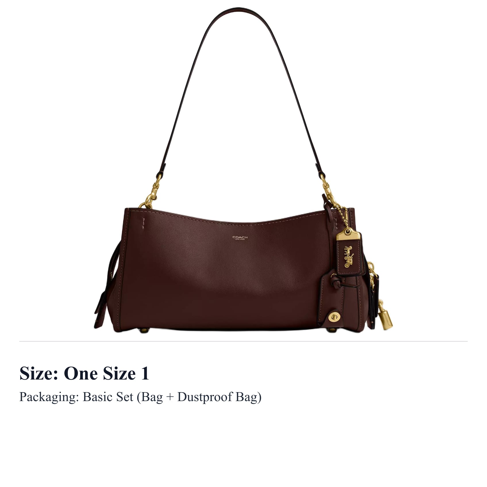 COACH Rogue Cow Leather Crossbody Bag