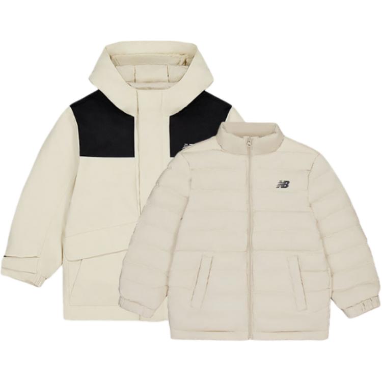 New Balance Down Jacket NB Ecru Kids 7PE4S133-BEI 130
