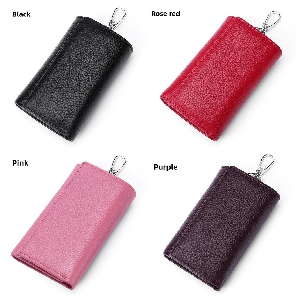 Leather Key Case With Upgraded Hanging Design For Couples And Daily Use