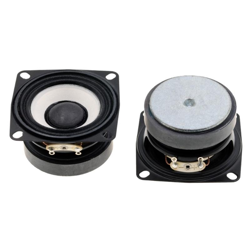 2.09Inch Audio Speaker 4Ohm 5W 10W HighPower- Loudspeaker Speakers Audio Horn 53mm Square Internal Magnetic