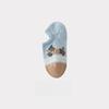 Pantofole Calzini Stampa Cartone Animato Carine Donna Silicone Antiscivolo Basso Taglio Calzini Casual Cotone Traspirante Estate Invisibili No Show