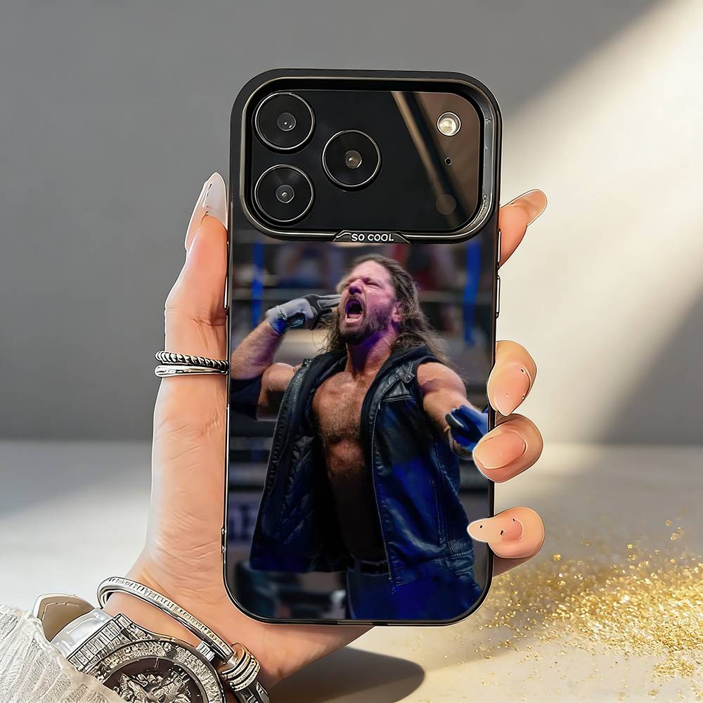 Charismatic A-AJ S-Styles Phone Case For iPhone17,16,15,14,13,12,11,Pro,MAX White Matte Shockproof Cover iPhone17PRO